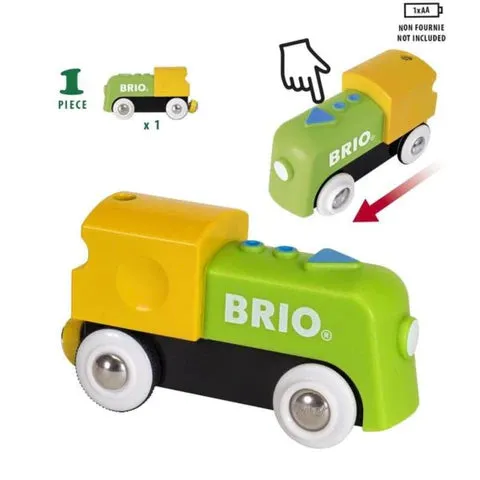 BRIO My First Railway Battery Engine Toddler Toys Train Best Seller 18m 