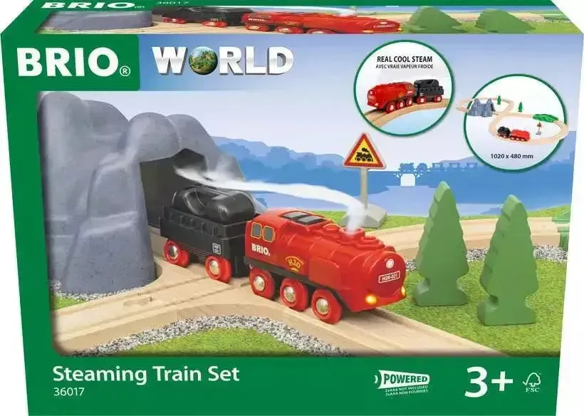 BRIO - Steaming Train Set 24 pieces