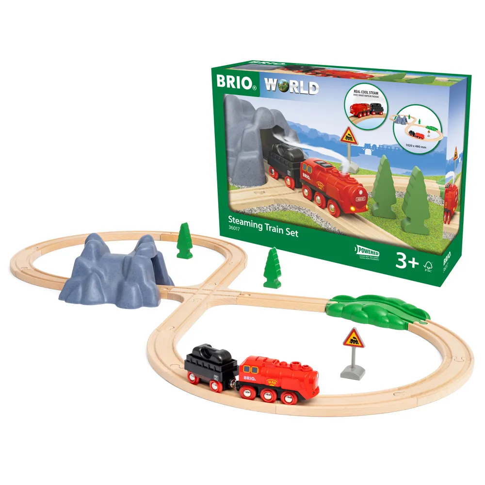 BRIO Steaming Train set 36017