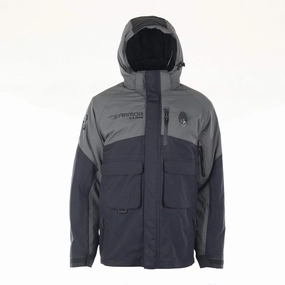 by Clam Ascent Float Parka – Waterproof, Windproof & Insulated Ice Fishing Jacket with MotionFloat Safety & Rapid Drainage