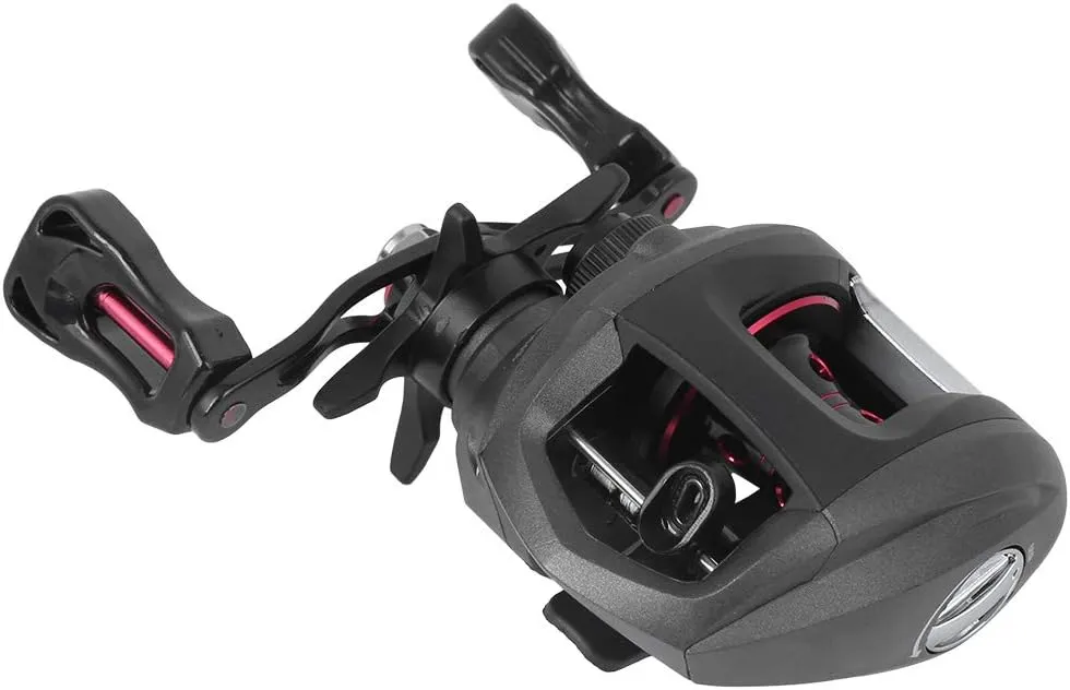 Carbon Fiber Fishing Reel Fishing Accessory, Low Resistance Bait Casting Reel with Non Magnetic Gear Position for Fishing