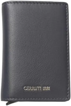 Cerruti 1881 Blue Leather Men Men's Wallet
