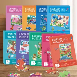 Children's Progressive Puzzle Educational Magnetic Toys