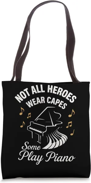 Classical Pianist Piano Life Music Recital Gift Chopin Tote Bag