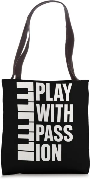 Classical Pianist Piano Life Music Recital Gift Chopin Tote Bag