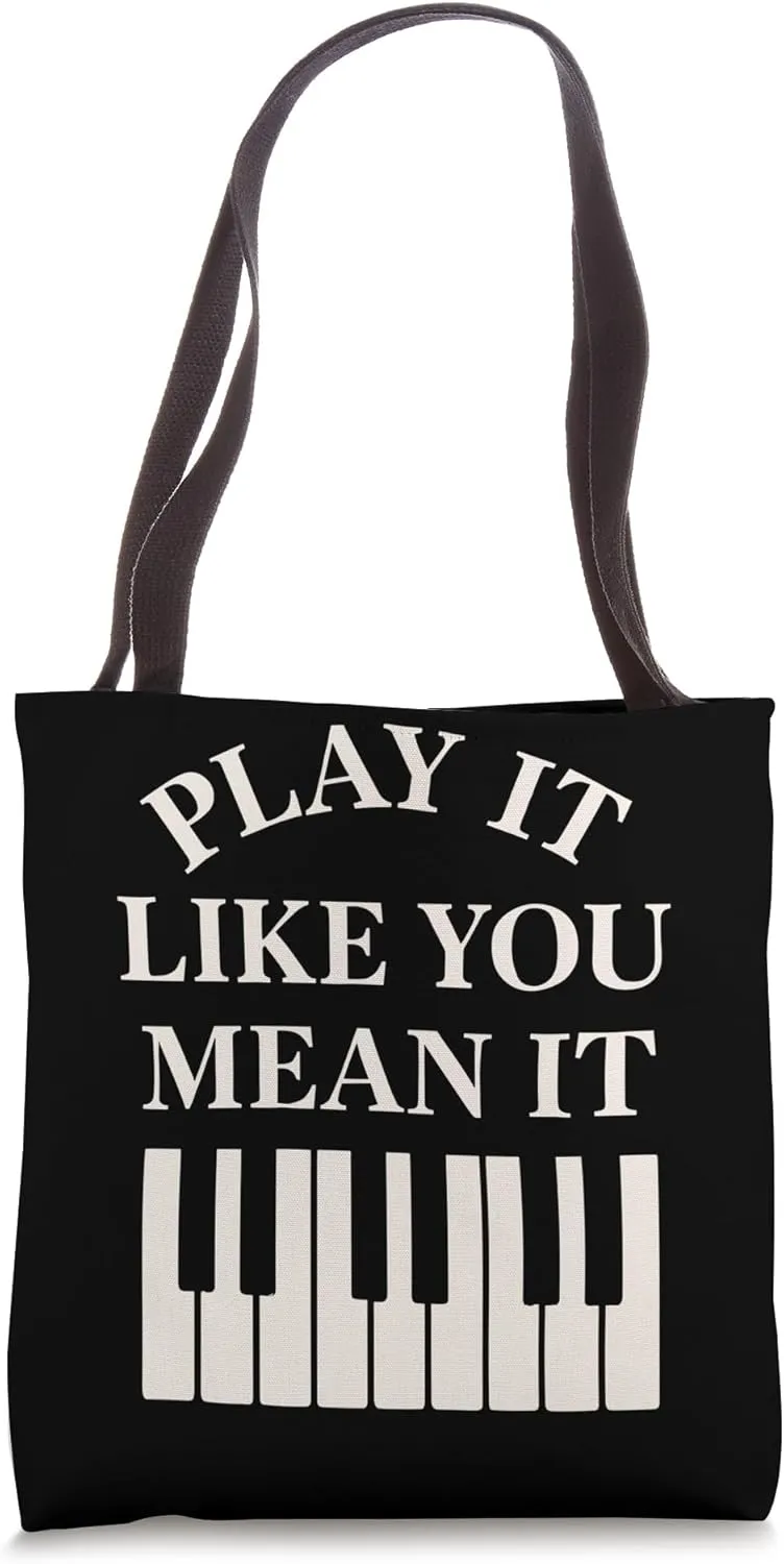 Classical Pianist Piano Life Music Recital Gift Chopin Tote Bag