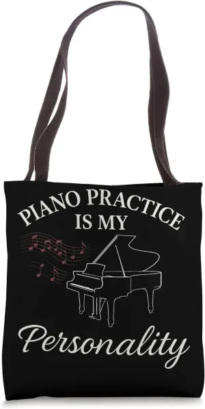 Classical Pianist Piano Life Music Recital Gift Chopin Tote Bag