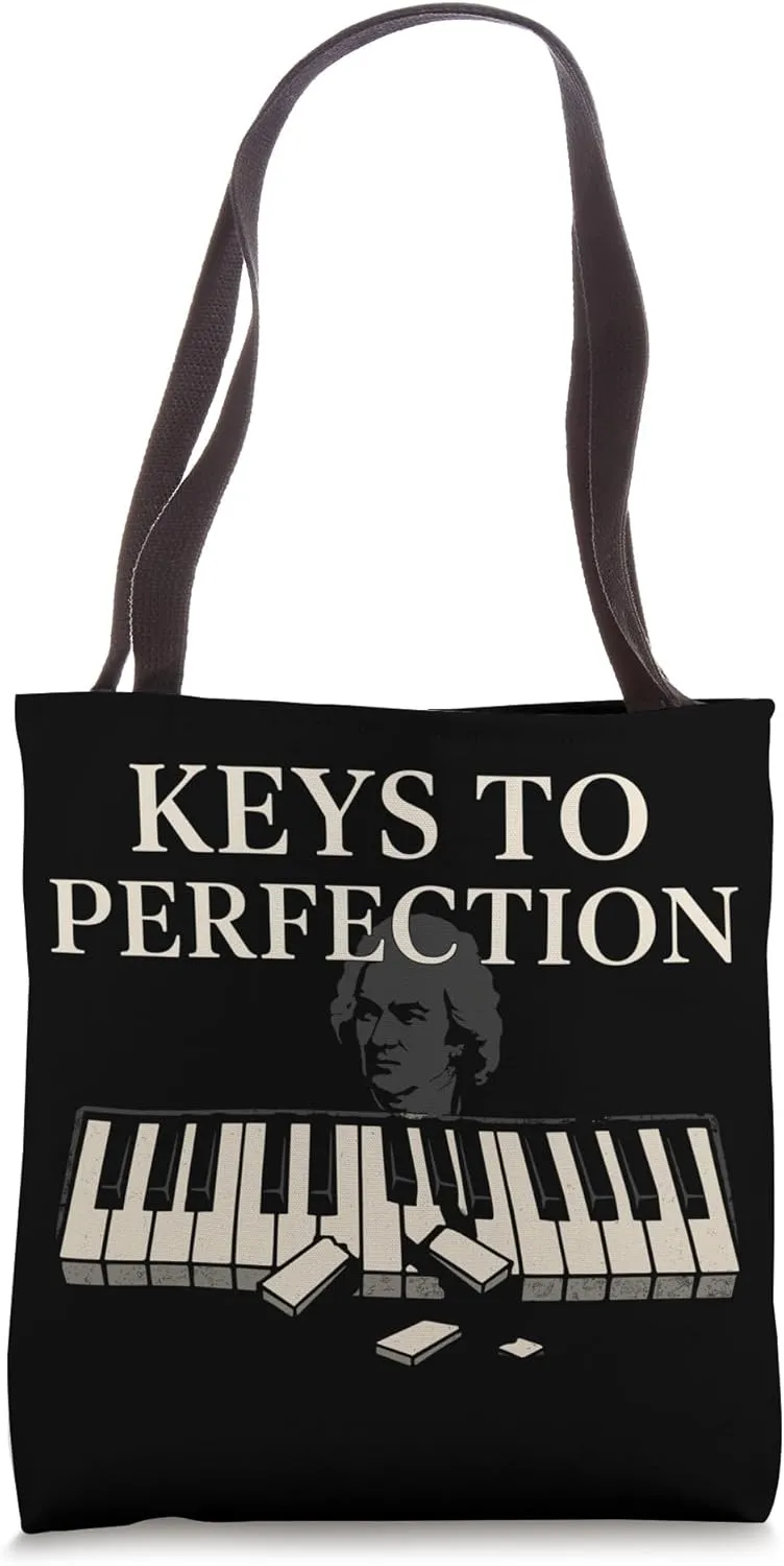 Classical Pianist Piano Life Music Recital Gift Chopin Tote Bag