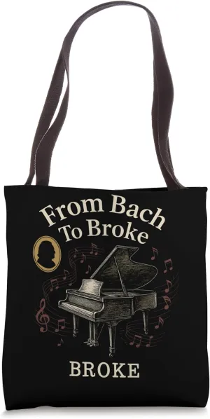 Classical Pianist Piano Life Music Recital Gift Chopin Tote Bag