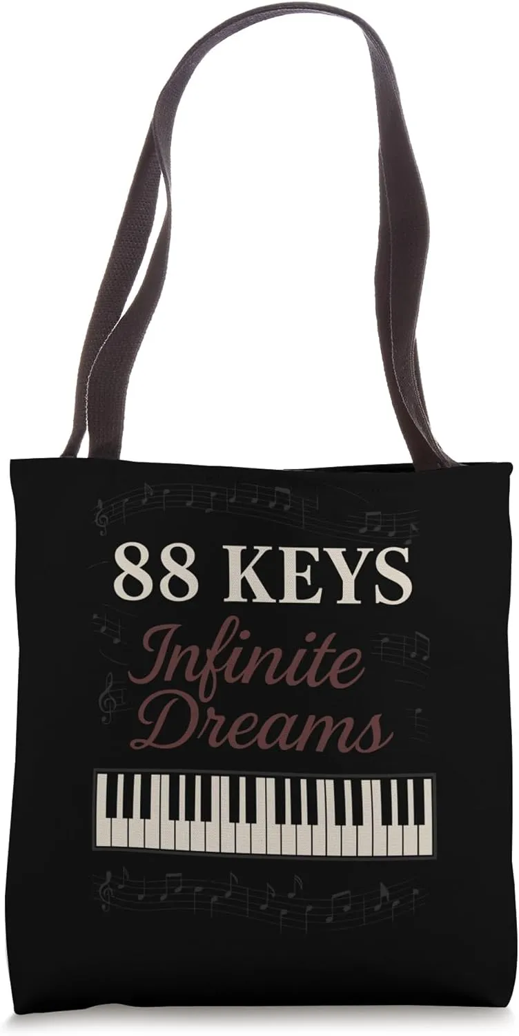 Classical Pianist Piano Life Music Recital Gift Chopin Tote Bag
