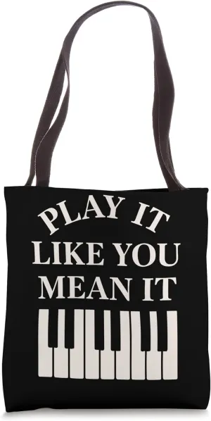 Classical Pianist Piano Life Music Recital Gift Chopin Tote Bag