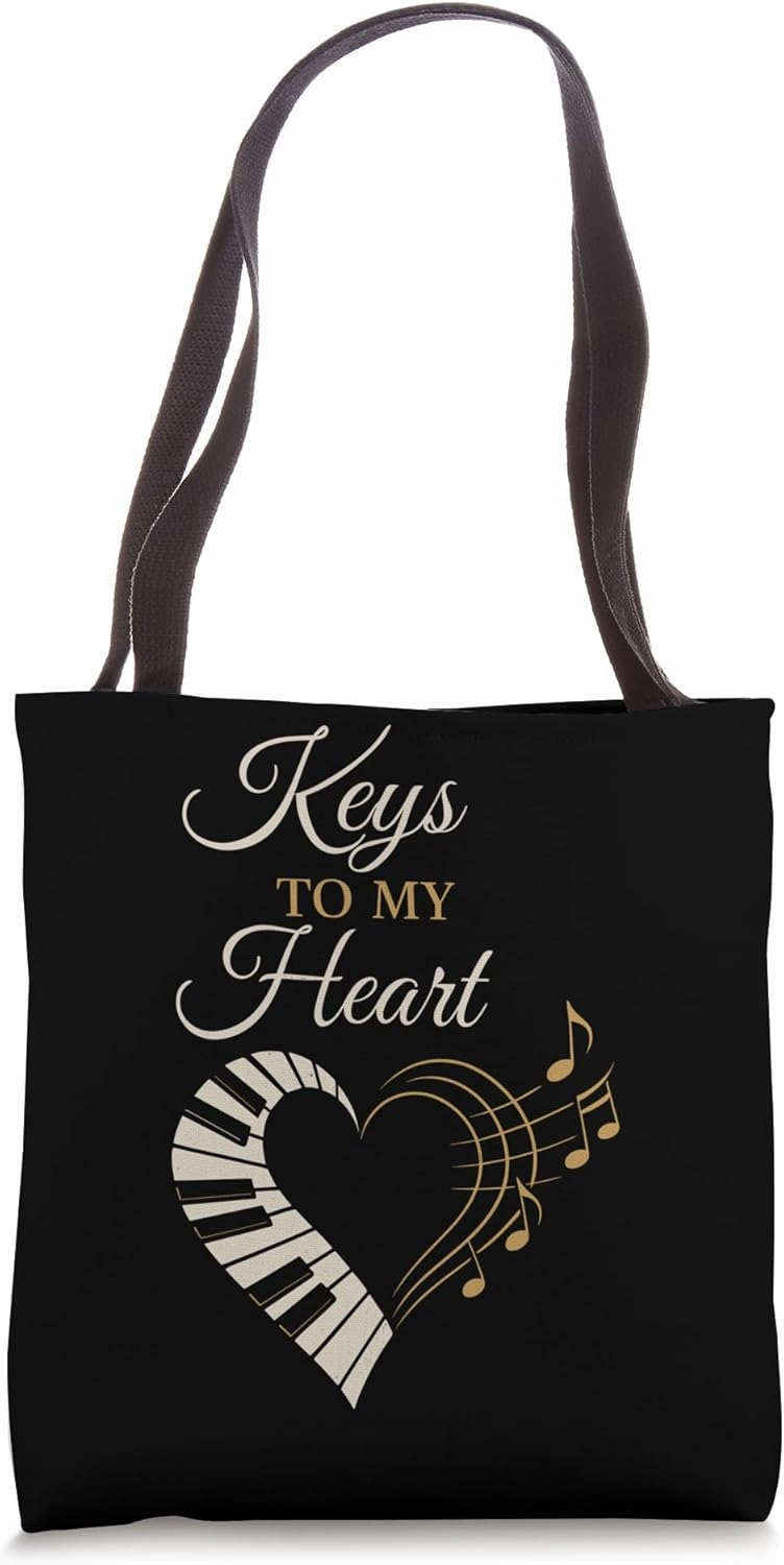 Classical Pianist Piano Life Music Recital Gift Chopin Tote Bag