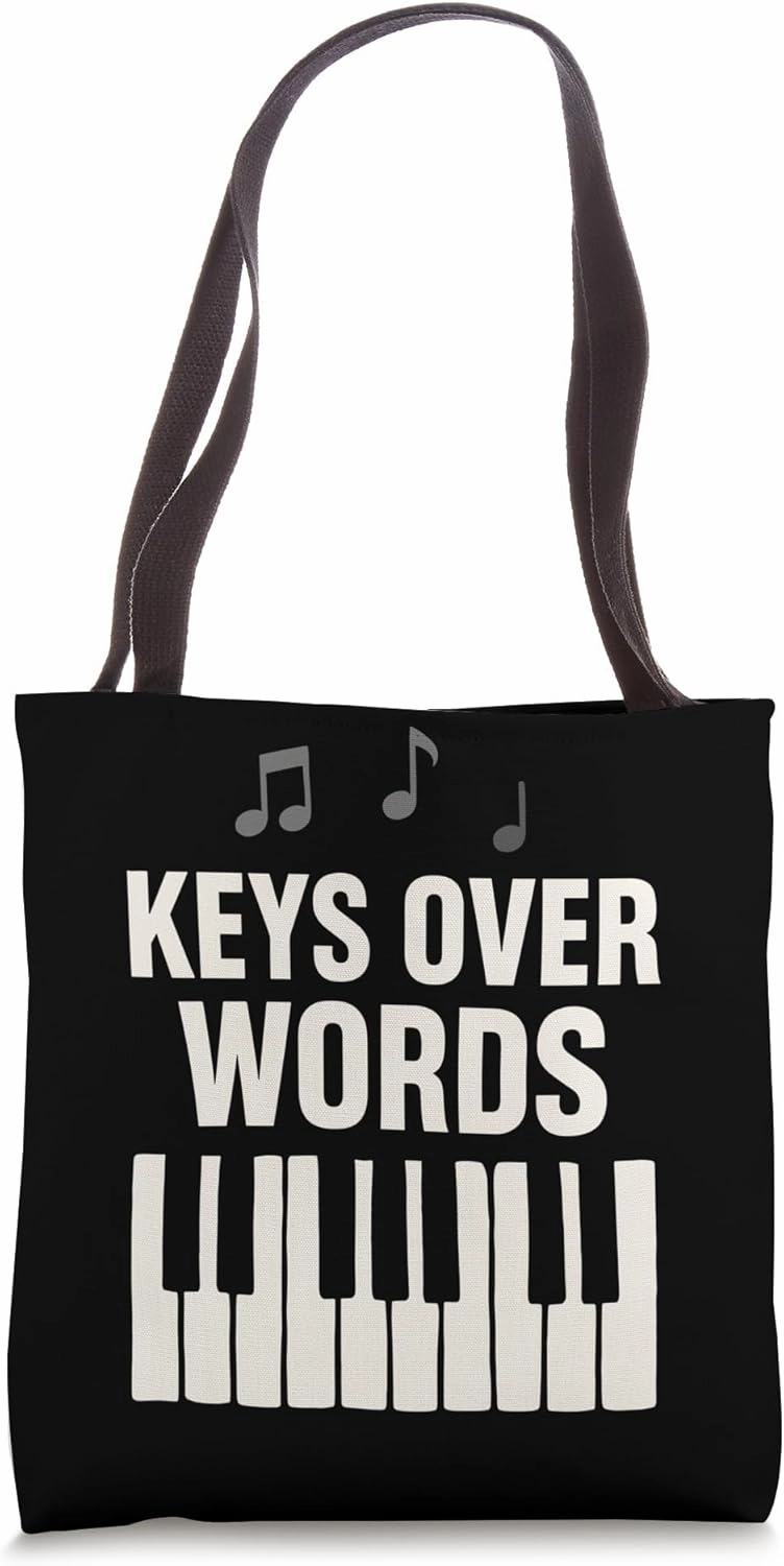 Classical Pianist Piano Life Music Recital Gift Chopin Tote Bag
