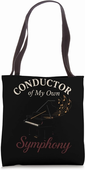 Classical Pianist Piano Life Music Recital Gift Chopin Tote Bag