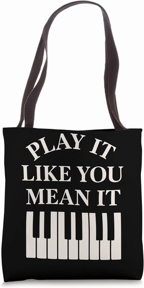 Classical Pianist Piano Life Music Recital Gift Chopin Tote Bag