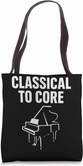 Classical Pianist Piano Life Music Recital Gift Chopin Tote Bag