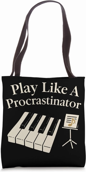Classical Pianist Piano Life Music Recital Gift Chopin Tote Bag