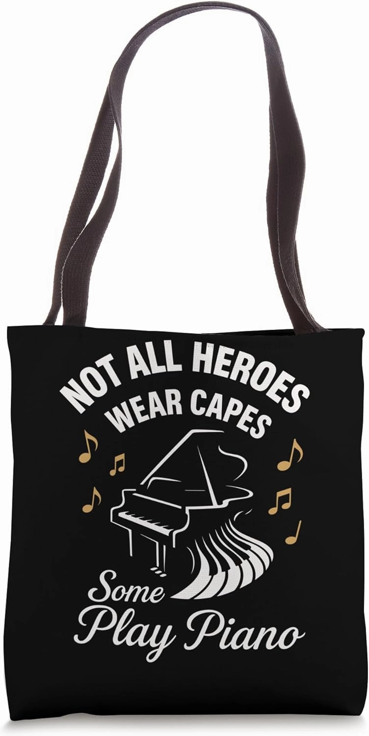 Classical Pianist Piano Life Music Recital Gift Chopin Tote Bag