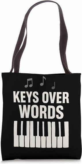 Classical Pianist Piano Life Music Recital Gift Chopin Tote Bag
