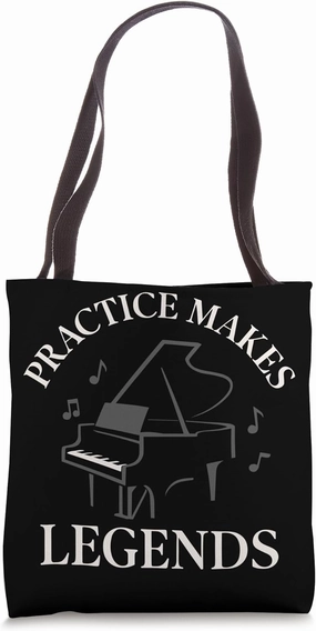 Classical Pianist Piano Life Music Recital Gift Chopin Tote Bag