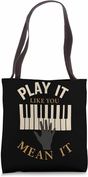 Classical Pianist Piano Life Music Recital Gift Chopin Tote Bag