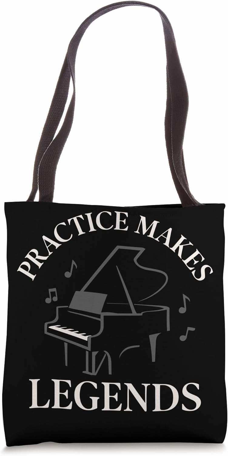 Classical Pianist Piano Life Music Recital Gift Chopin Tote Bag