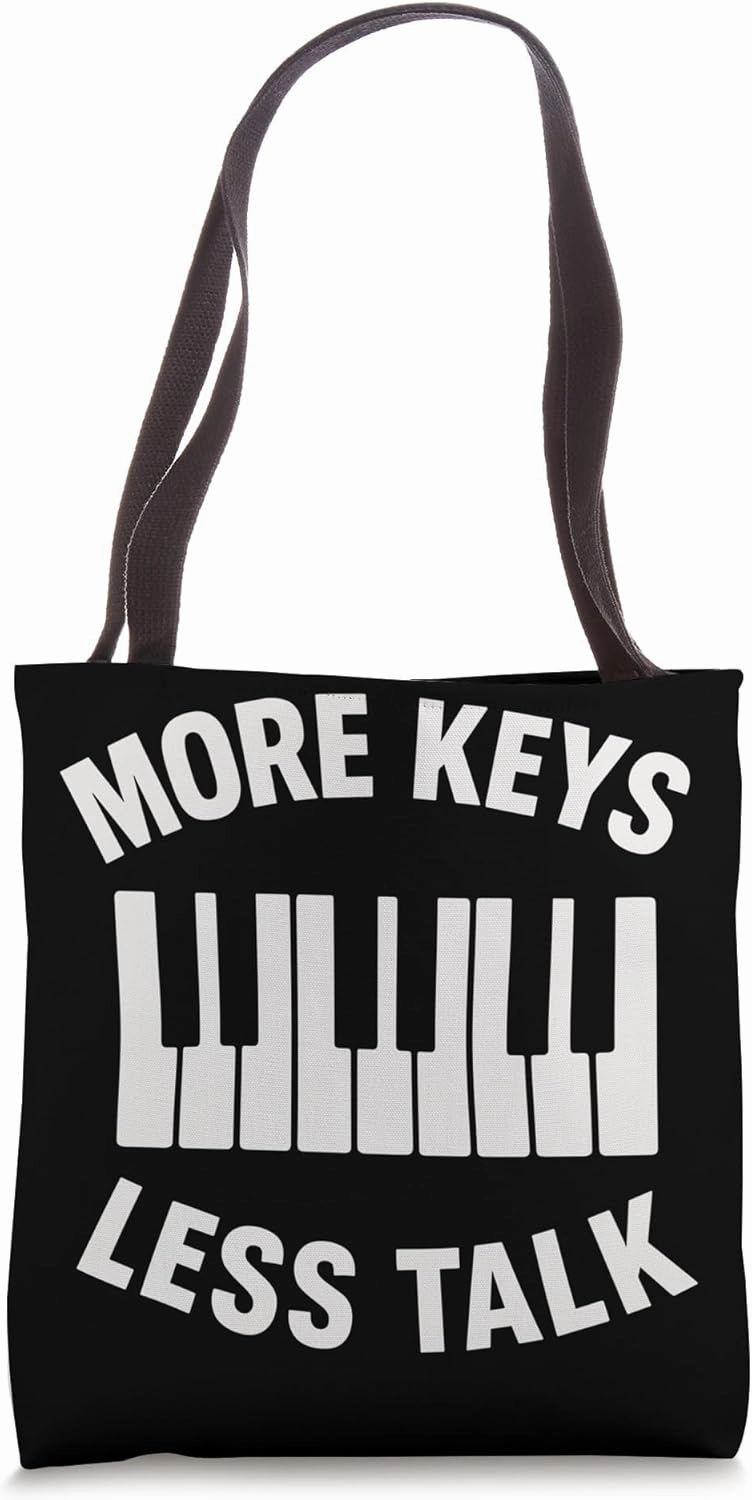 Classical Pianist Piano Life Music Recital Gift Chopin Tote Bag