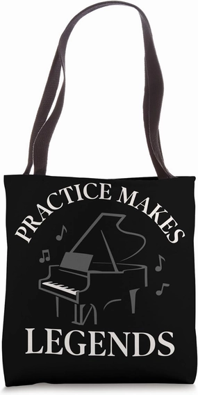 Classical Pianist Piano Life Music Recital Gift Chopin Tote Bag