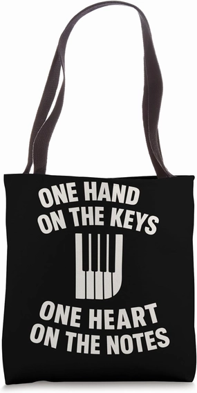 Classical Pianist Piano Life Music Recital Gift Chopin Tote Bag