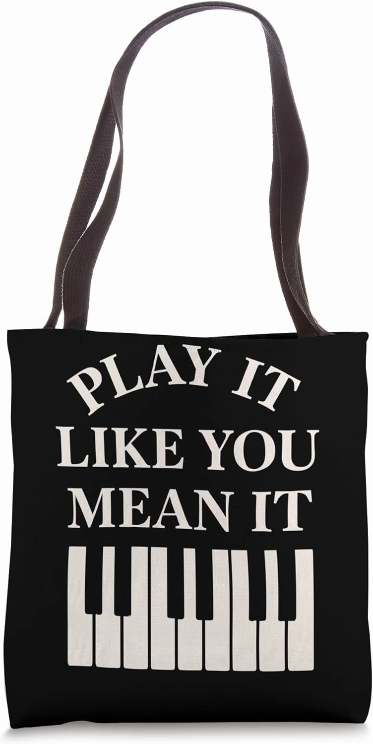 Classical Pianist Piano Life Music Recital Gift Chopin Tote Bag