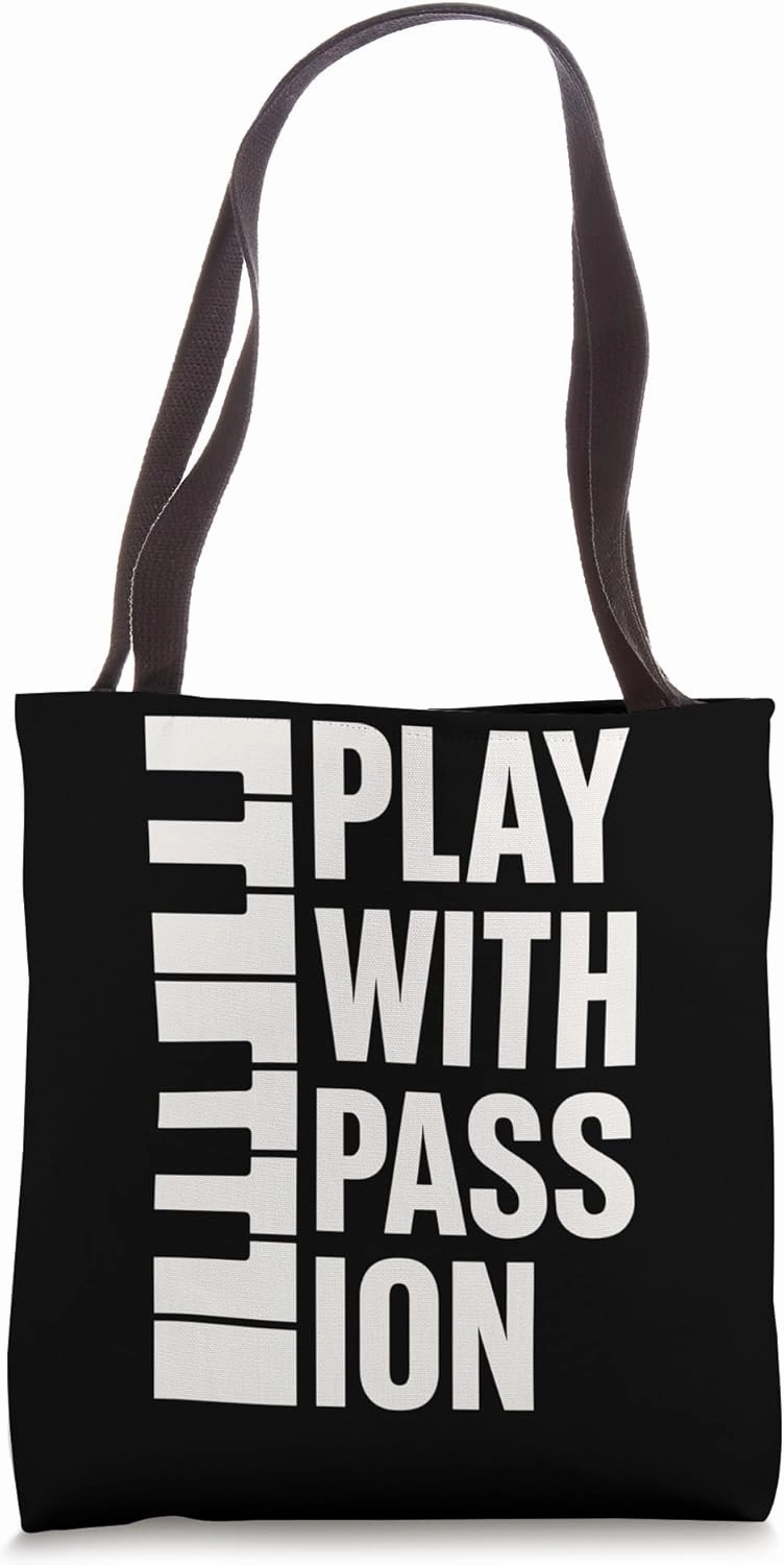 Classical Pianist Piano Life Music Recital Gift Chopin Tote Bag