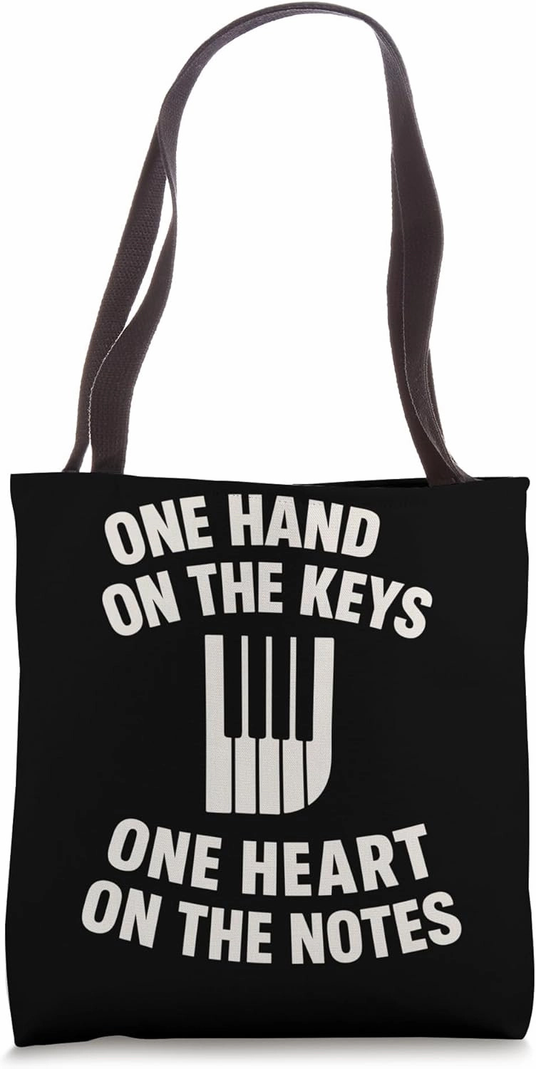 Classical Pianist Piano Life Music Recital Gift Chopin Tote Bag