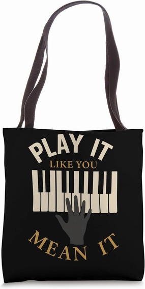 Classical Pianist Piano Life Music Recital Gift Chopin Tote Bag
