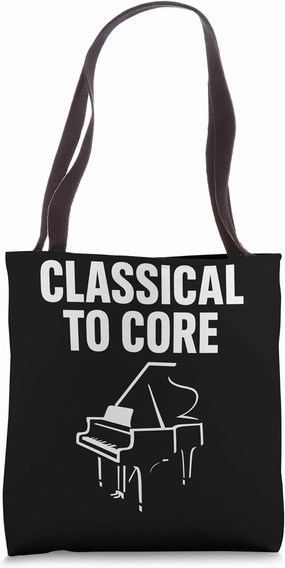 Classical Pianist Piano Life Music Recital Gift Chopin Tote Bag