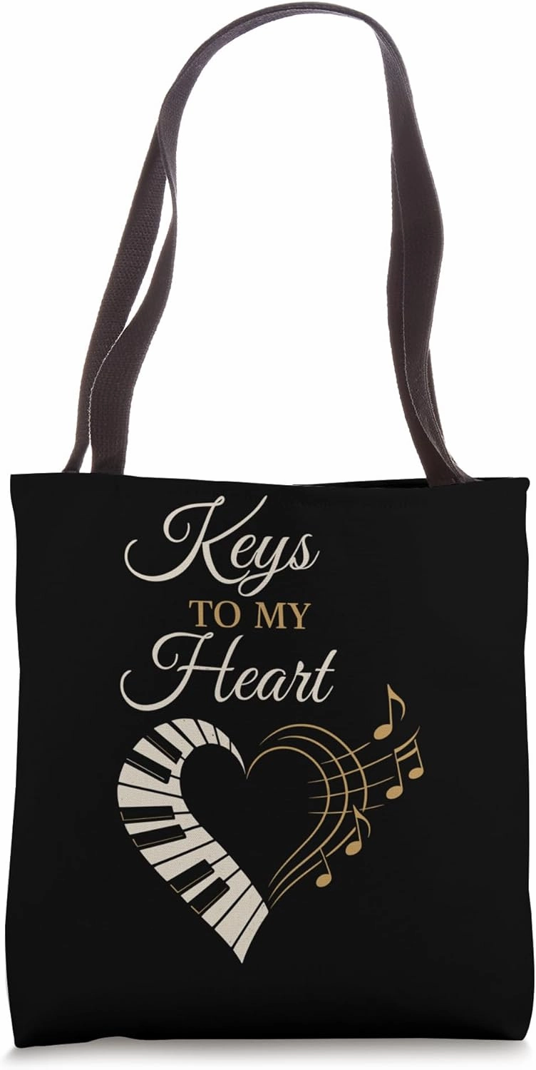 Classical Pianist Piano Life Music Recital Gift Chopin Tote Bag