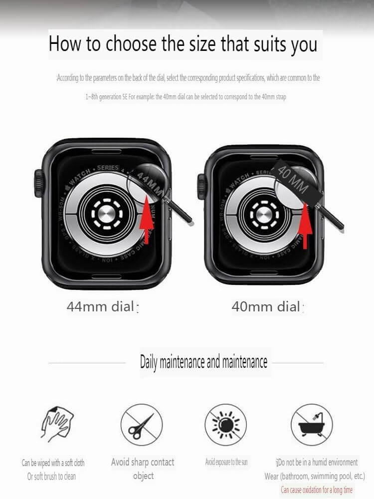 Compatible with Apple Watch Bands 40mm 38mm 41mm 44mm 45mm 42mm 49mm Stainless steel braided magnetic suction chain smart watch strap