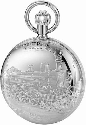 Copper Pocket Watch Steampunk Mechanical London Hand Wind Mens Watches with Chains & Boxs