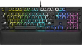 Corsair K60 RGB Pro SE Mechanical Gaming Keyboard - CHERRY Mechanical Keyswitches - Durable Aluminum Frame - Customizable Per-Key RGB Backlighting (Renewed)