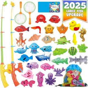 CozyBomB™ Magnetic Fishing Toys for Kids   Extra 4 Poles