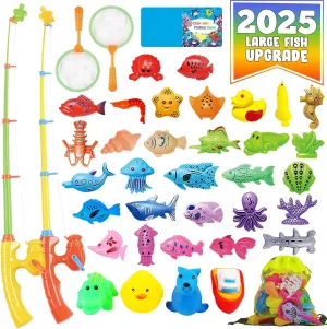 CozyBomB™ Magnetic Fishing Toys for Kids   Extra 4 Poles