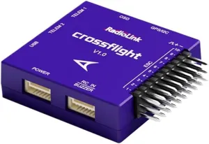 Crossflight Flight Controller Compatible with Drones Helicopters Airplanes Cars Boats Compatible with Various Models