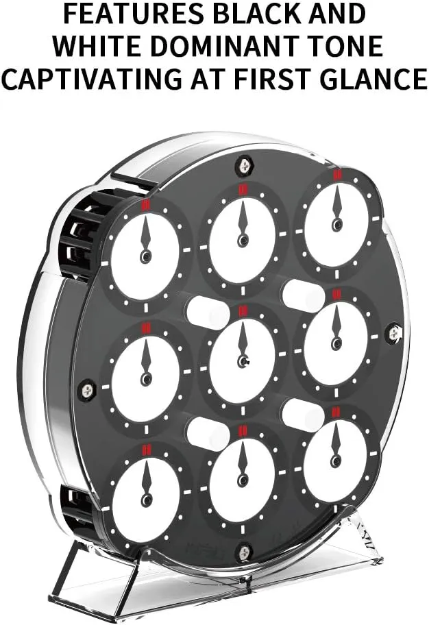 CuberSpeed QY Toys Magnetic Clock Puzzle Chuanshi Clock Puzzle