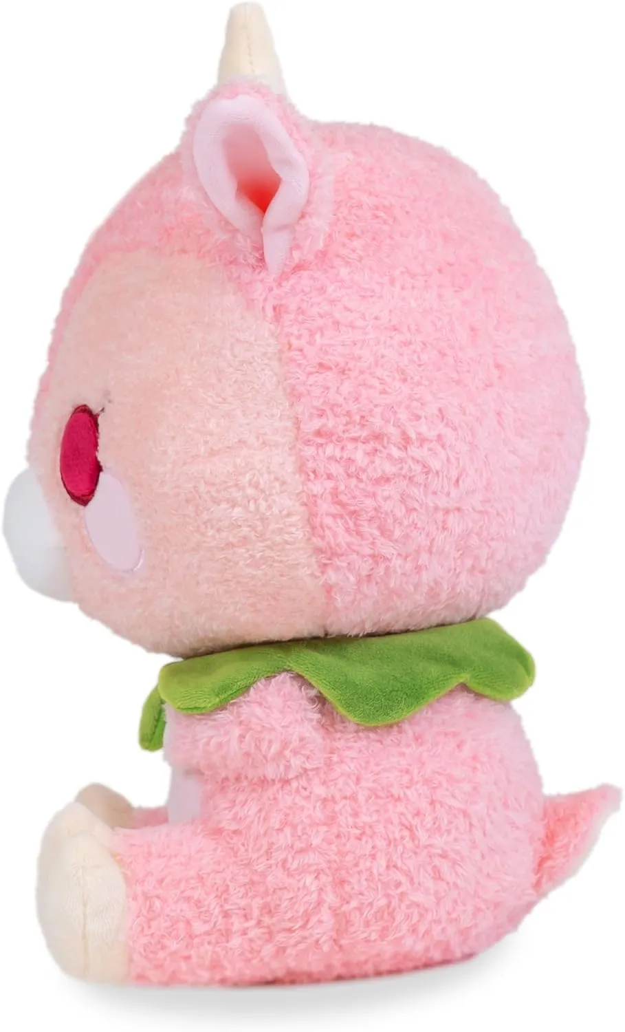 Cuddle Barn PlushGoals - Dearie The Strawberry Deer Kawaii Cute Pink Plush Stuffed Toy, 10 inches