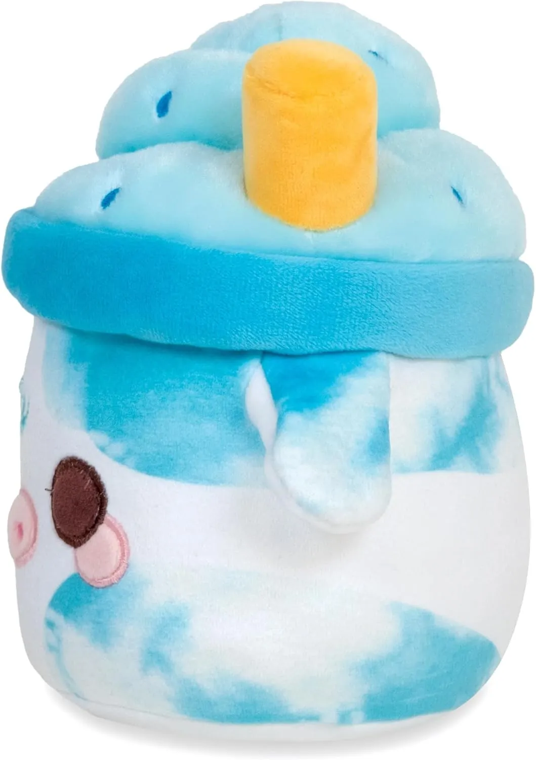 Cuddle Barn PlushGoals - Lil Series Beachy Vibes Mooshake Super Soft Kawaii Cute Dessert Drink Collectible Plush Toy, 7 inches