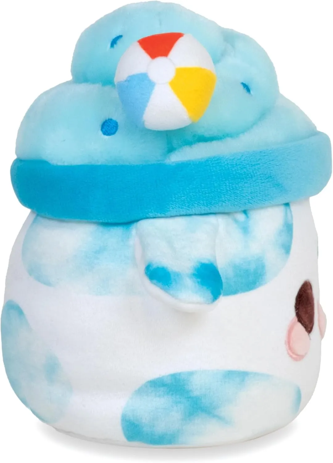 Cuddle Barn PlushGoals - Lil Series Beachy Vibes Mooshake Super Soft Kawaii Cute Dessert Drink Collectible Plush Toy, 7 inches