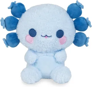 Cuddle Barn PlushGoals - Lil Series Blueberry Axolotl | Scented Soft Cute Kawaii Stuffed Animal Plush Toy, 6 inches