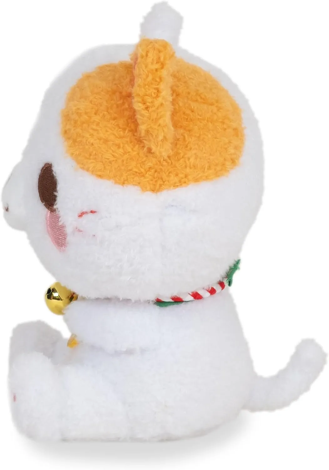 Cuddle Barn PlushGoals - Mina The Maneki Neko Soft Kawaii Cute Cat Plush Toy, 6 inches