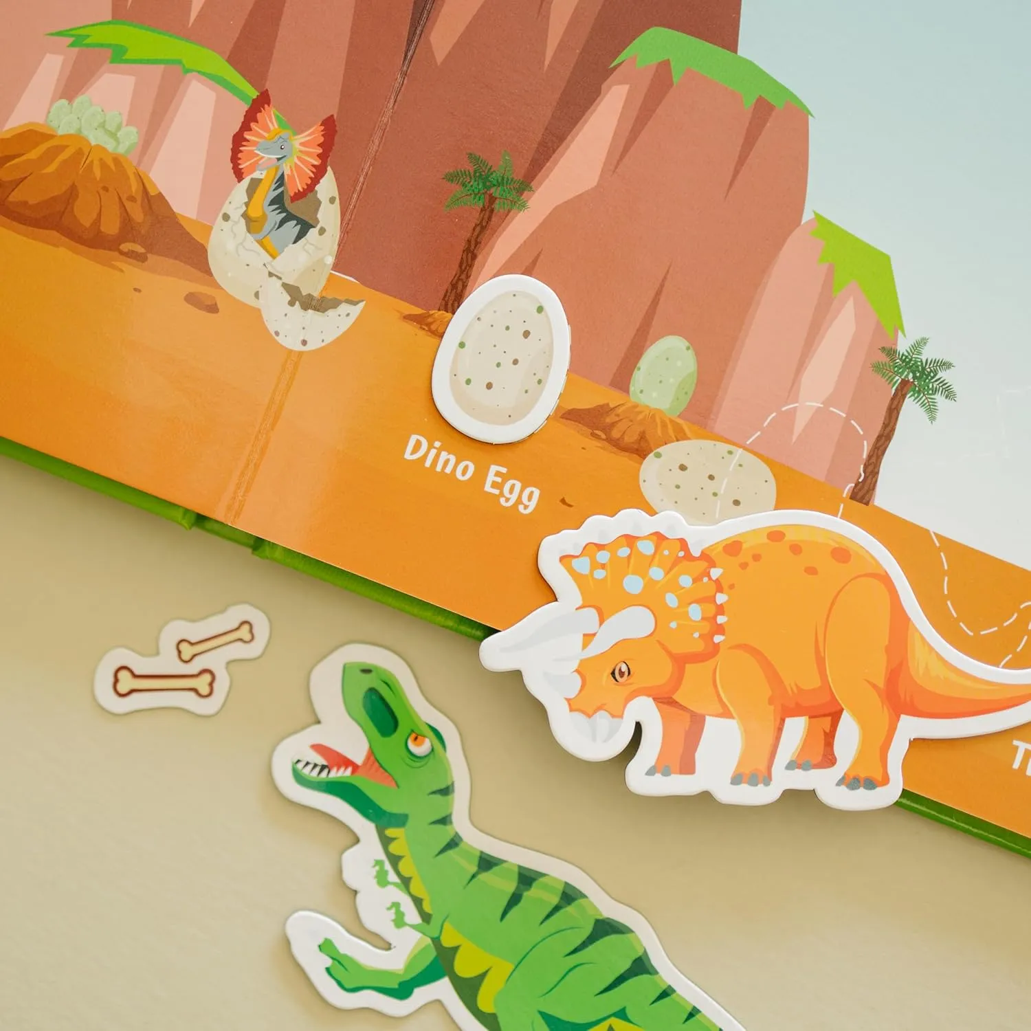 Dinosaur Toys for Kids 3-5, My Preschool Busy Book for Toddlers 3-5 Years Old Educational Learning Quiet Activity Books Sensory Board Educational Activities Gifts for 3 Year Old Boys