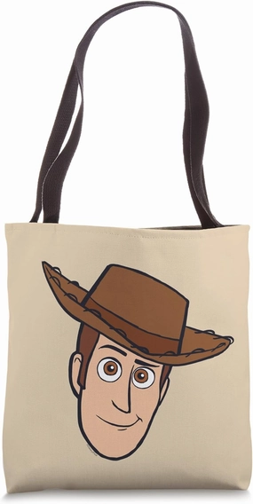 Disney and Pixar's Toy Story Sheriff Woody Big Face Costume Tote Bag