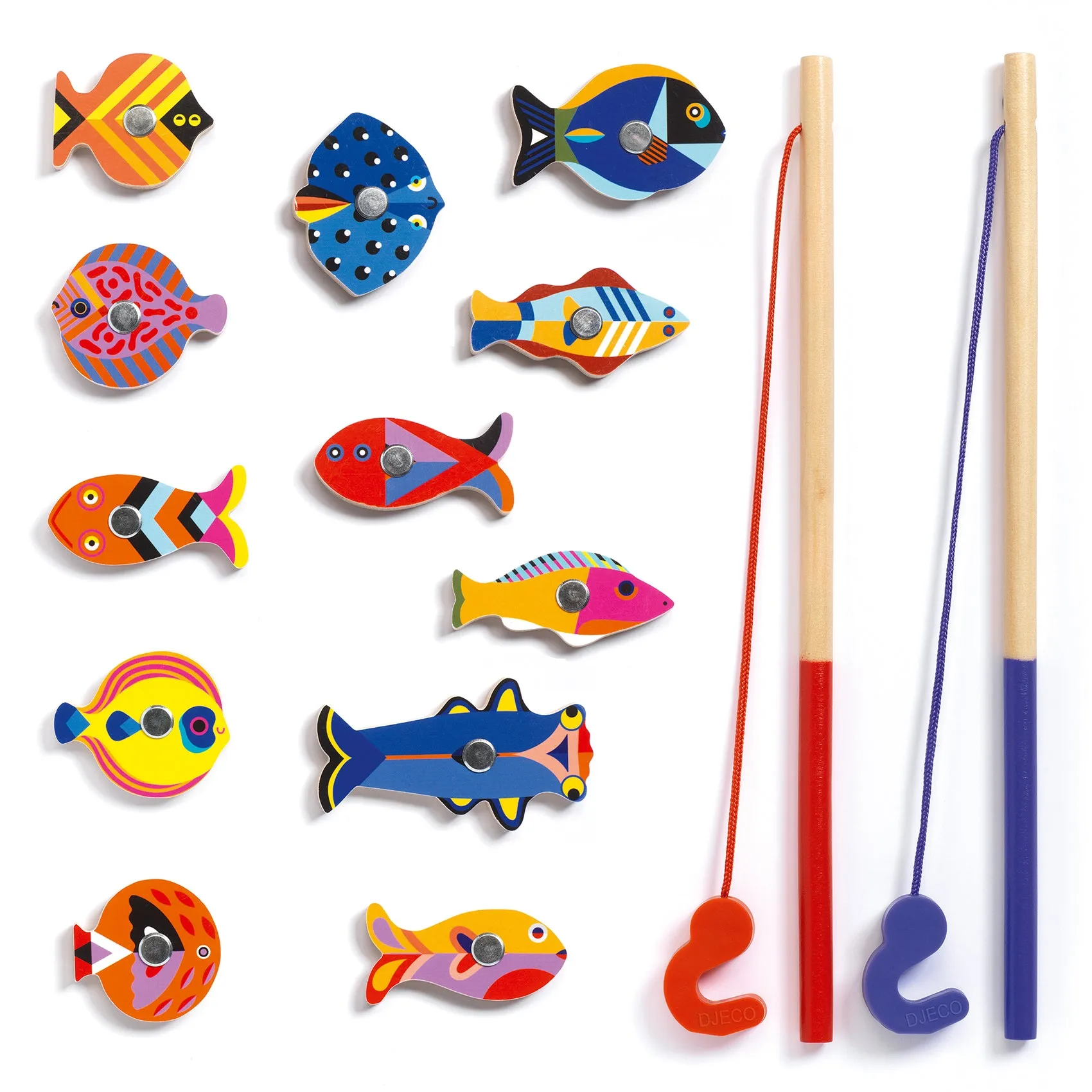 Djeco Fishing Graphic Magnetic Fishing Game